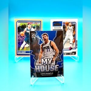 🔥LUKA DONCIC LOT! Optic My House + Haunted Hoops Orange Border Season Ticket!